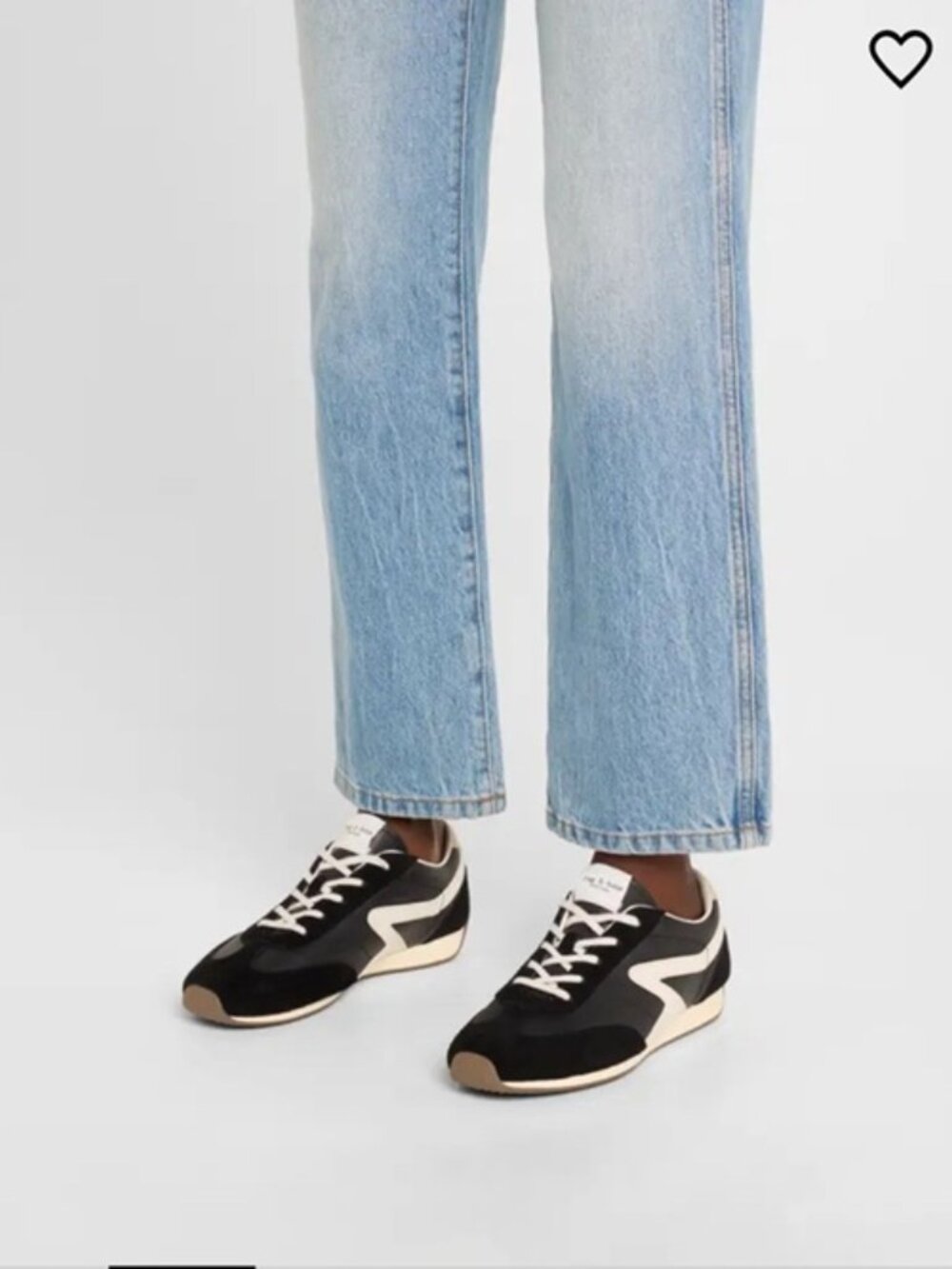 RAG AND BONE RETRO RUNNING SNEAKER 38.5 BRAND NEW NEVER WORN